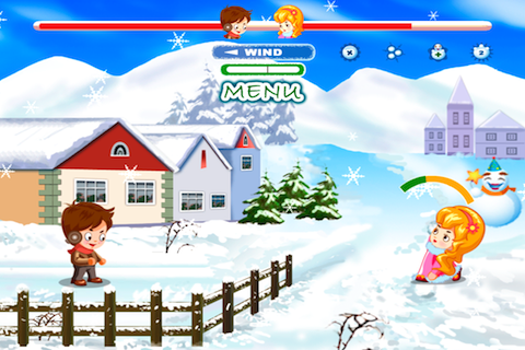 Screenshot Addictive Snow Ball Fight Screenshot Addictive Snow Ball Fight